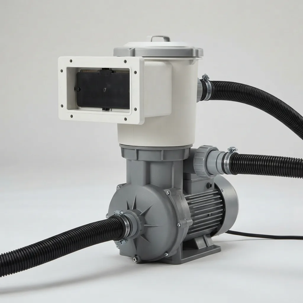 Summer Waves SFX 600 Skimmer Pump Assembled with X600 Pump, a complete pump and skimmer unit